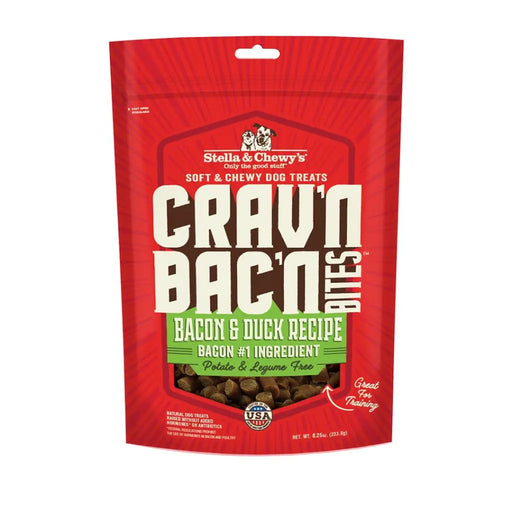 Stella & Chewys - Treats For Dog Cravn Bacn Bites Bacon Duck 8.25Oz Dogs
