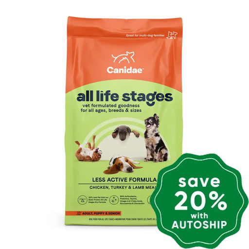 Canidae - All Life Stages Dry Dog Food Senior Less Active 30Lb Dogs