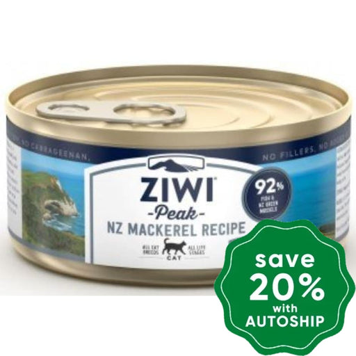 Ziwipeak - Moist MACKEREL Recipe Canned Cat Food - 85G (min. 4 cans) - PetProject.HK