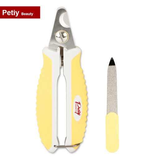 Petiy Beauty - Stainless Steel Nail Clipper with Nail File - Large - PetProject.HK