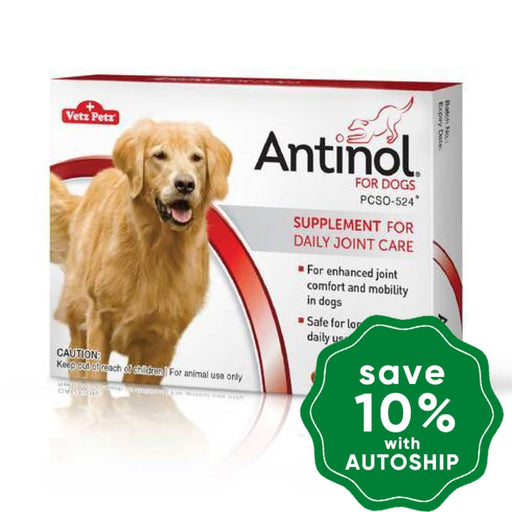 Antinol - Joint Soft Gel Supplement For Dogs 60Caps