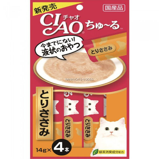 CIAO - Churu Cat Treat - Chicken Paste - 4 X 14G (6 Packs) (6 Packs) - PetProject.HK