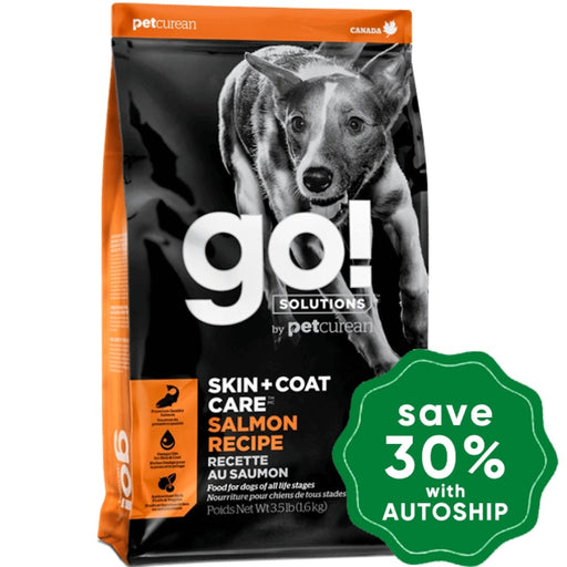 GO! SOLUTIONS - SKIN + COAT CARE Dry Food for Dog - Salmon Recipe - 3.5LB