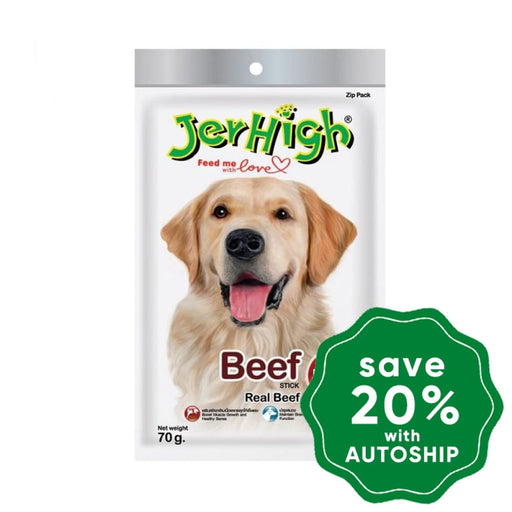 Jerhigh - Dry Dog Treats Real Beef Meat 70G Dogs