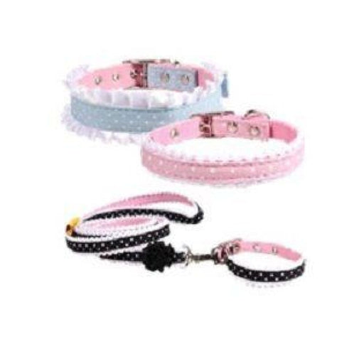Lovabledog - Roses Leash with Collar - PetProject.HK