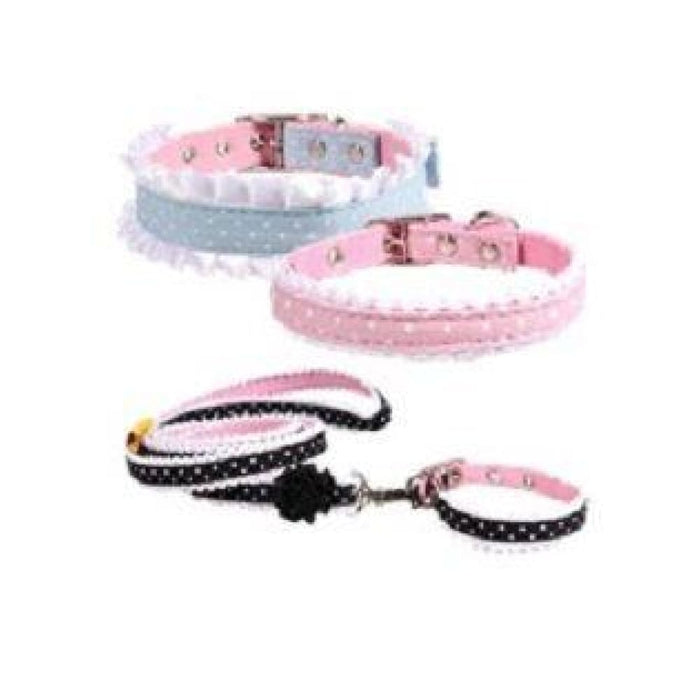 Lovabledog - Roses Leash with Collar - PetProject.HK