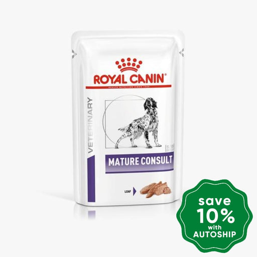 Royal Canin - Vet Care Nutrition Loaf Pouch Wet Food For Mature Consult Dogs 85G (Min. 12 Pouches)