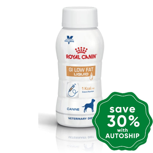 Royal Canin - Veterinary Diet Gastro Intestinal Low Fat Liquid for Dogs - 200ML (min. 3 Bottles) - PetProject.HK
