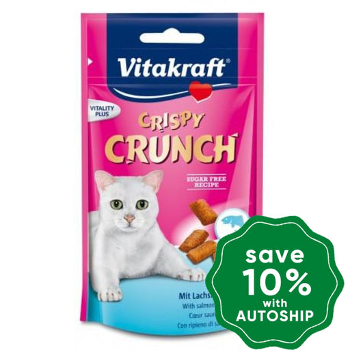 Vitakraft - Crispy Crunch with Salmon for Cats - 60G - PetProject.HK