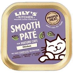 Lily's Kitchen - Wet Cat Food - Marvellously Mature Chicken Supper - 85G (Min. 152 Bowls)