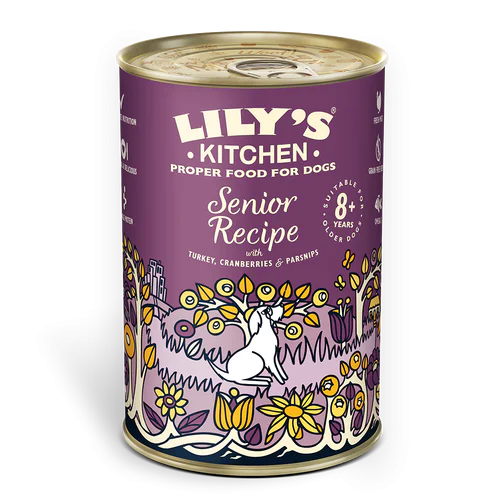 Lily's Kitchen - Wet Dog Food - Senior Recipe - 400G (Min. 54 Cans)