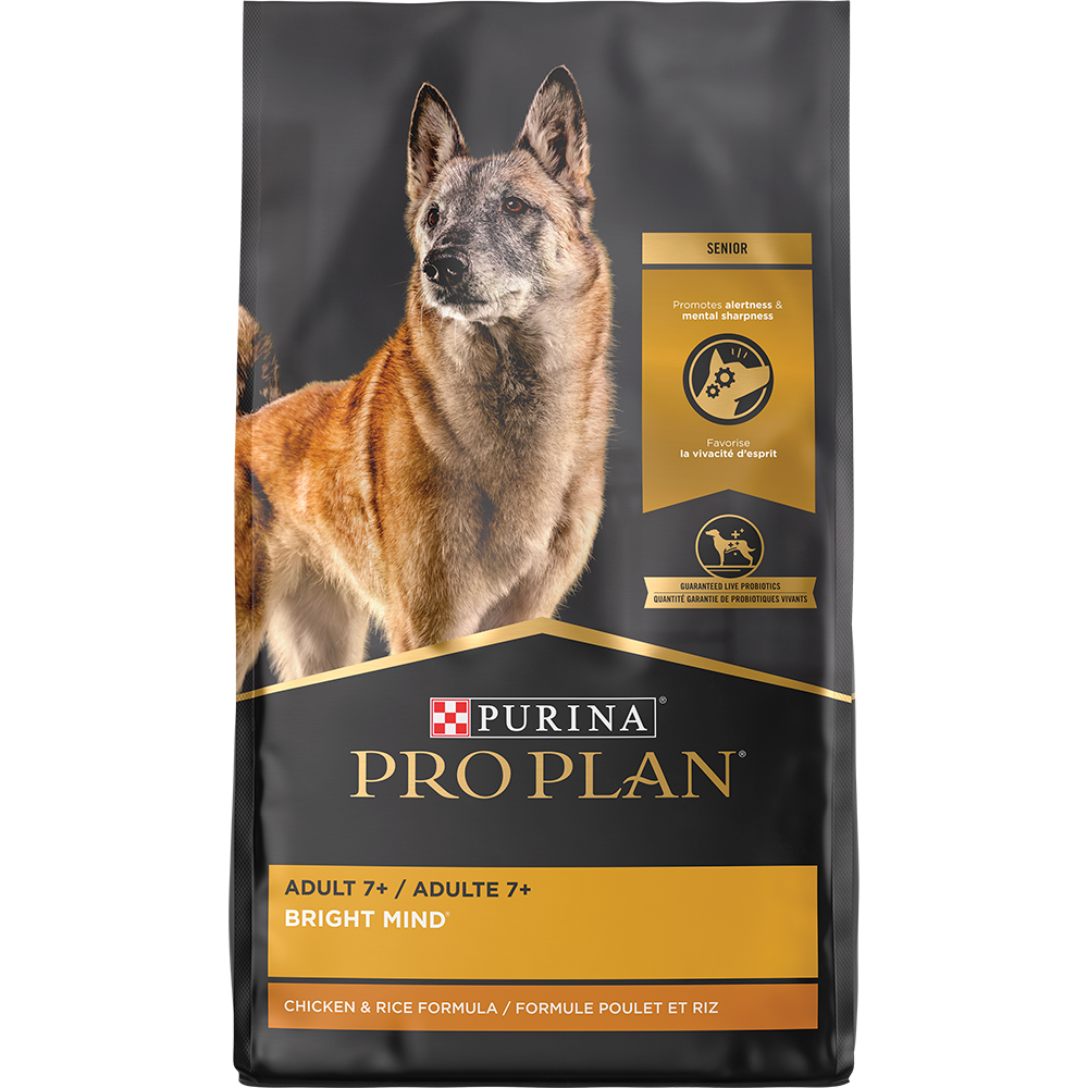 Purina - Pro Plan Dry Food For Dogs Adult 7+ Brightmind 16Lb Dogs