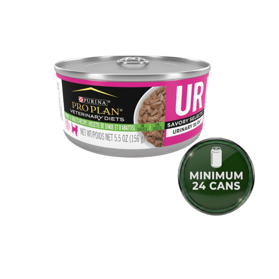 Purina Pro Plan Veterinary Diets - UR Urinary St/Ox Savory Selects Turkey & Giblets Feline Wet - 1 Can (Min. 24 cans)
