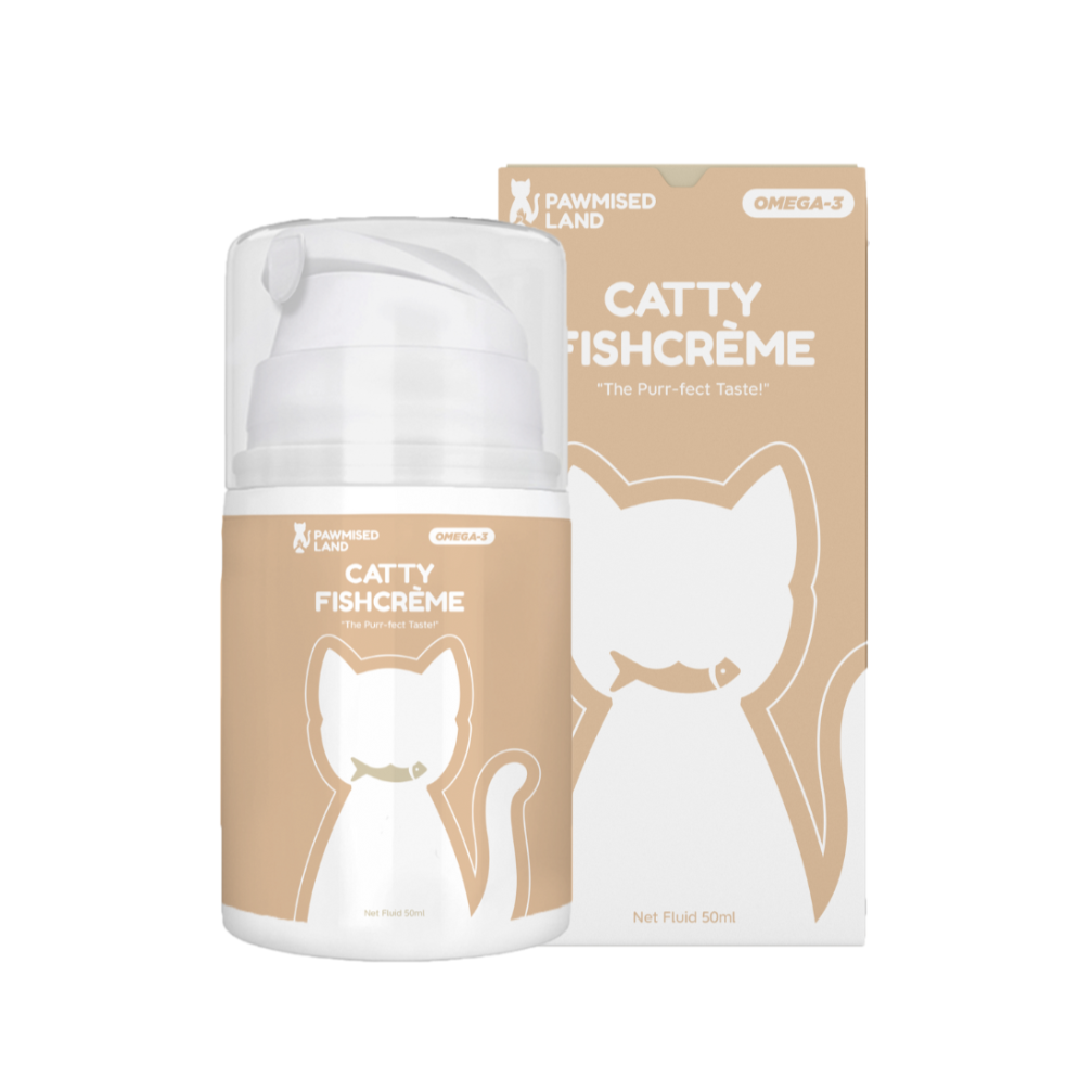 Pawmised Land - Catty FishCrème - Emulsified Fish Oil 50ml - PetProject.HK