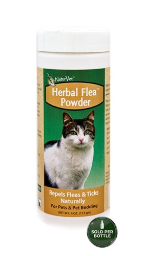 NaturVet Herbal Flea Powder - 4oz