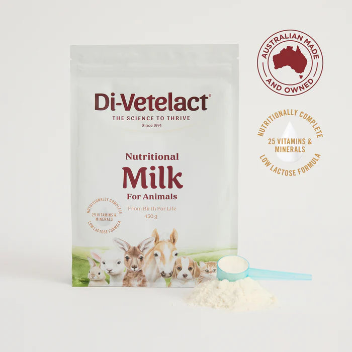 Di-Vetelact Nutritional Milk For Animals (450g Pouch) - PetProject.HK