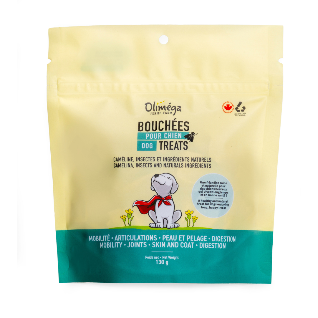 Olimega Farm - Camelina Dog Treats - 130g