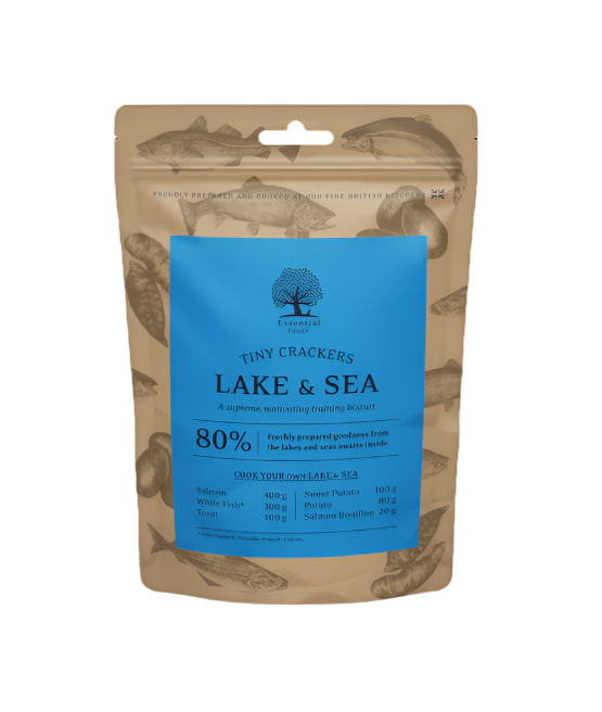 Essential Foods - Dried Treats For Dogs Lake & Sea Tiny Crackers 100G