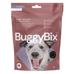 BuggyBix - Dental Treats For Puppy & Dogs - Eco-Protein Dental Bars - PetProject.HK