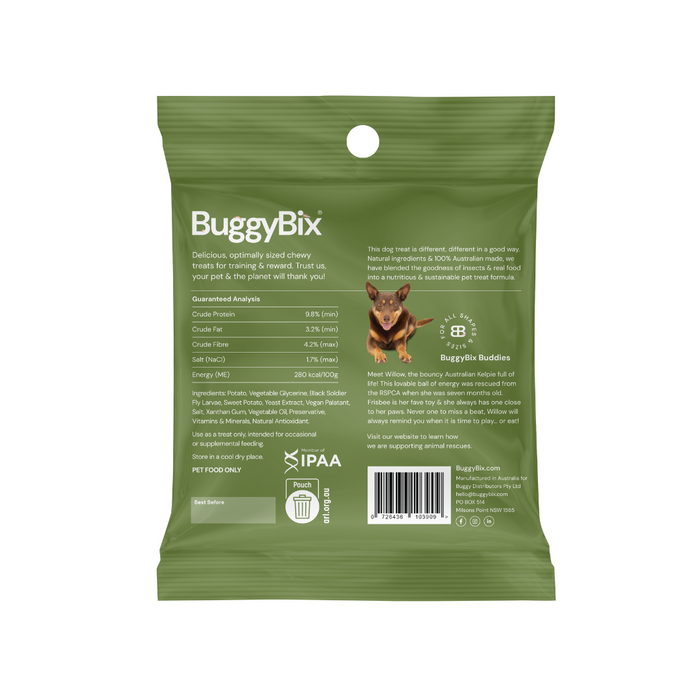 BuggyBix - Dried Treats For Dogs - Everyday Treats (Trial Pack) - 25g