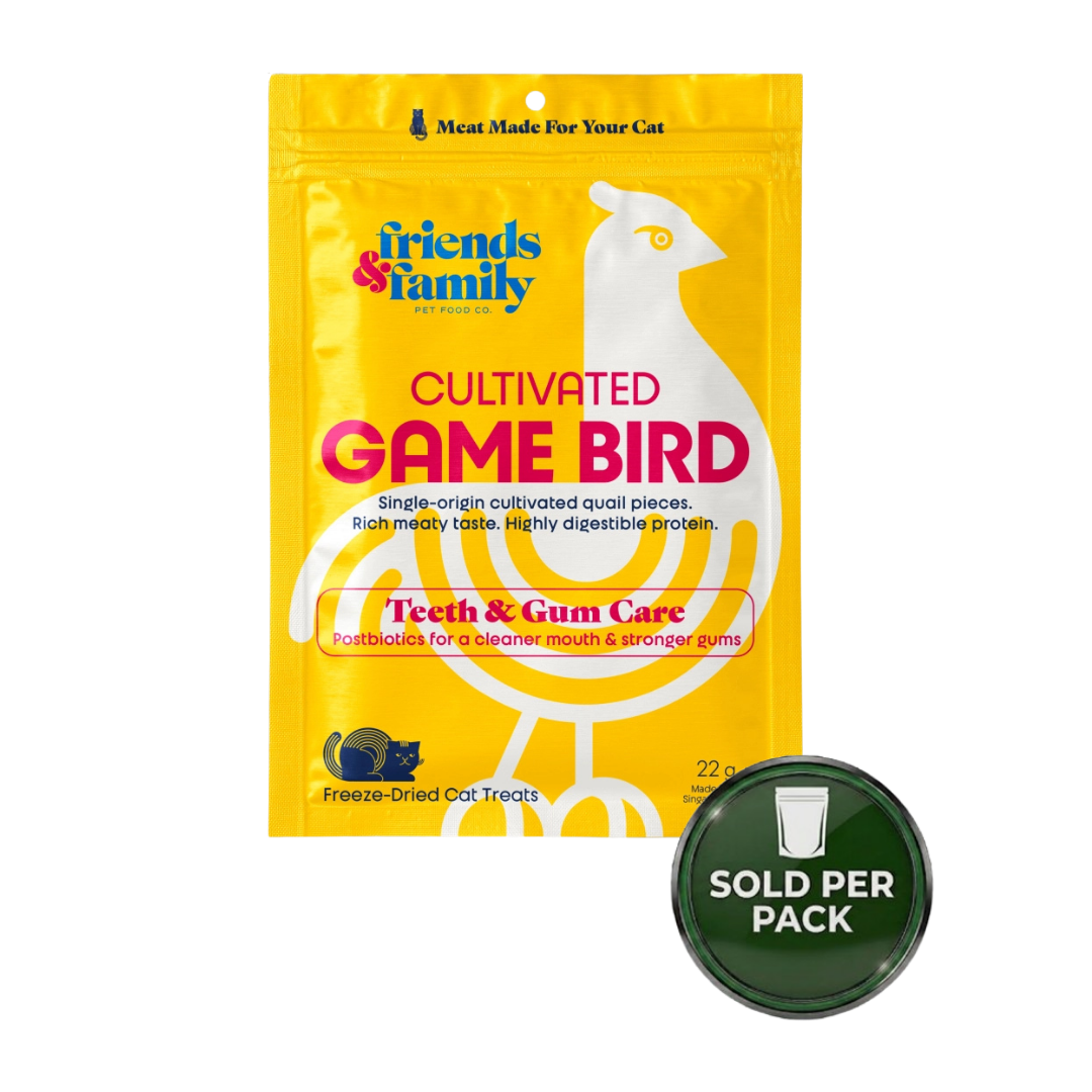 Friends&Family Cultivated Game Bird – Teeth & Gum Care – Cats 22g