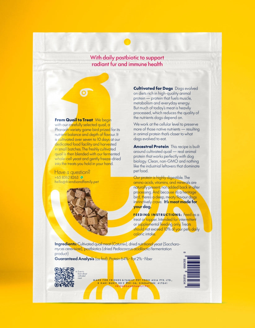 Friends&Family Cultivated Game Bird – Skin & Coat Glow – Dogs 22g