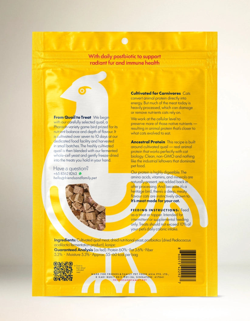 Friends&Family Cultivated Game Bird – Skin & Coat Glow – Cats 22g