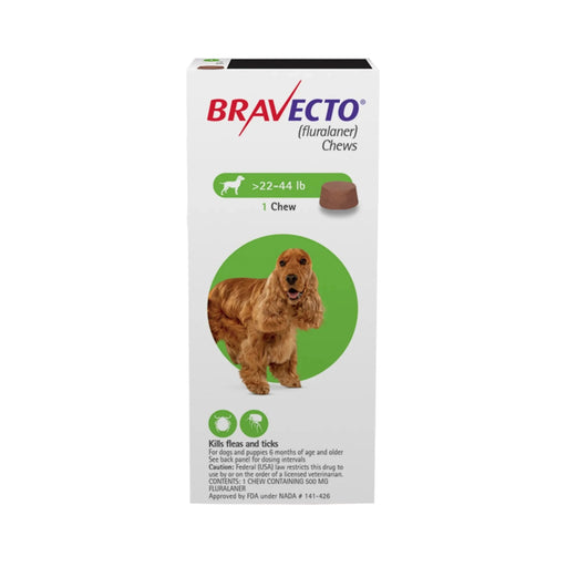 Bravecto (Fluralaner) - Flea And Tick Protection Chewable