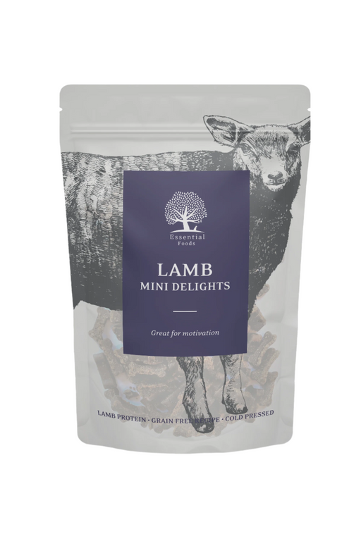 Essential Foods - Dried Treats For Dogs Lamb Mini Delights 100G