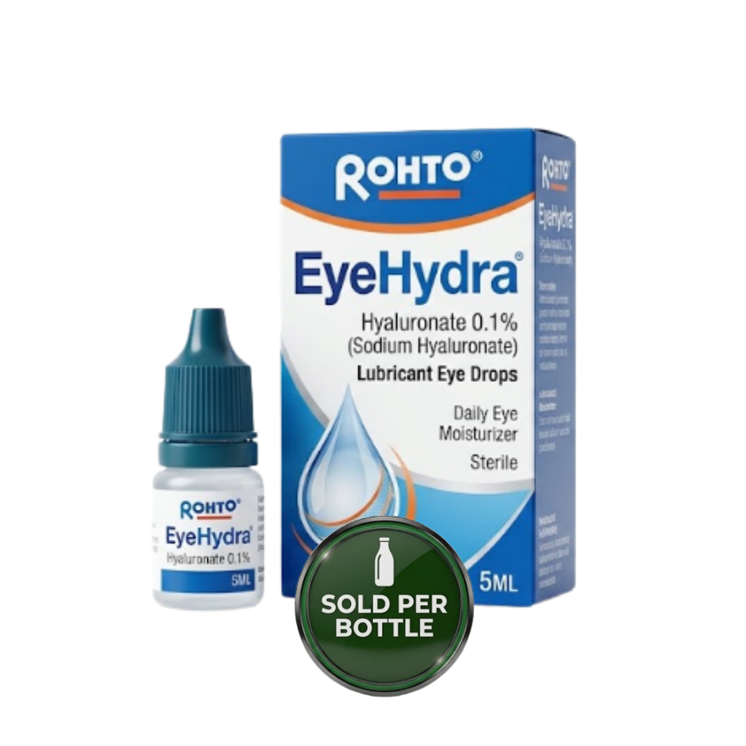 Rohto EyeHydra Hyaluronate 0.1% Lubricant Eye Drops 5ML