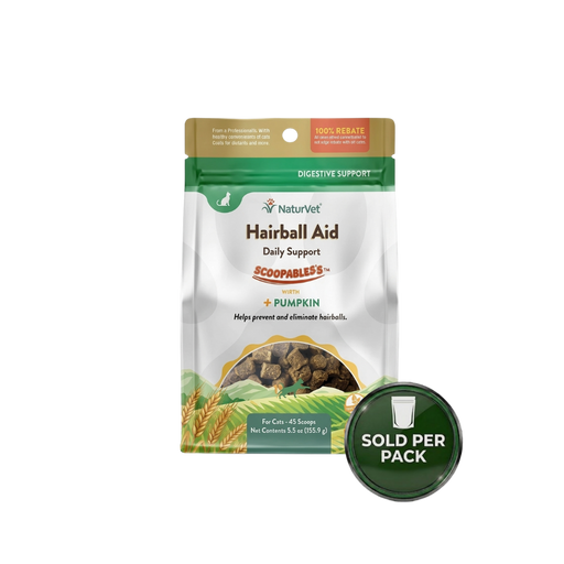 NaturVet Hairball Aid for Cat - Salmon - 5.5oz / 45 scoops - 1 Pack - PetProject.HK