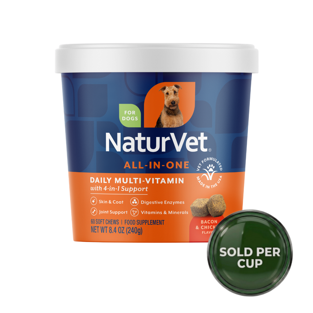 NaturVet All-in-One - Soft Chew Cup for Dogs - 60's - 1 Cup