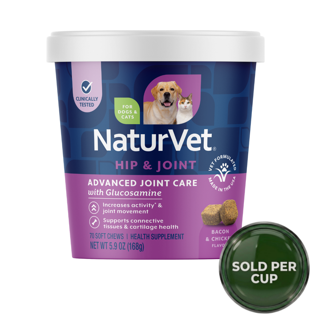 NaturVet ArthriSoothe-Gold - Soft Chew Cup for Dogs - 70 chews - 1 Cup