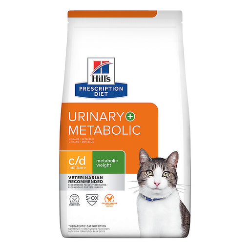 Hills Prescription Diet - Dry Cat Food Feline Urinary + Metabolic 6.35Lbs Cats
