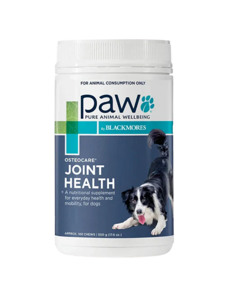 PAW by Blackmores - Supplements for Dogs - OsteoCare Joint Protect Chews - 100TABS