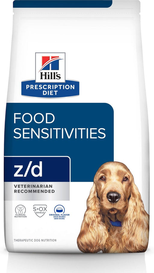 Hills Prescription Diet - Dry Dog Food Canine Z/d Sensitivities 8Lbs Dogs