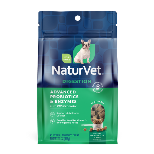NaturVet Advanced Probiotics & Enzymes for Dog - 11oz