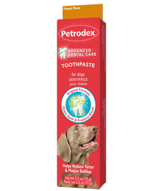 Petrodex - Natural Toothpaste For Dogs Peanut Flavor 2.5Oz