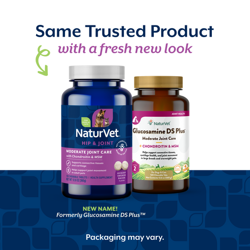 NaturVet Glucosamine-DS w/ MSM - Time Released for Dogs & Cats - 1 Tablet (pack of 120)