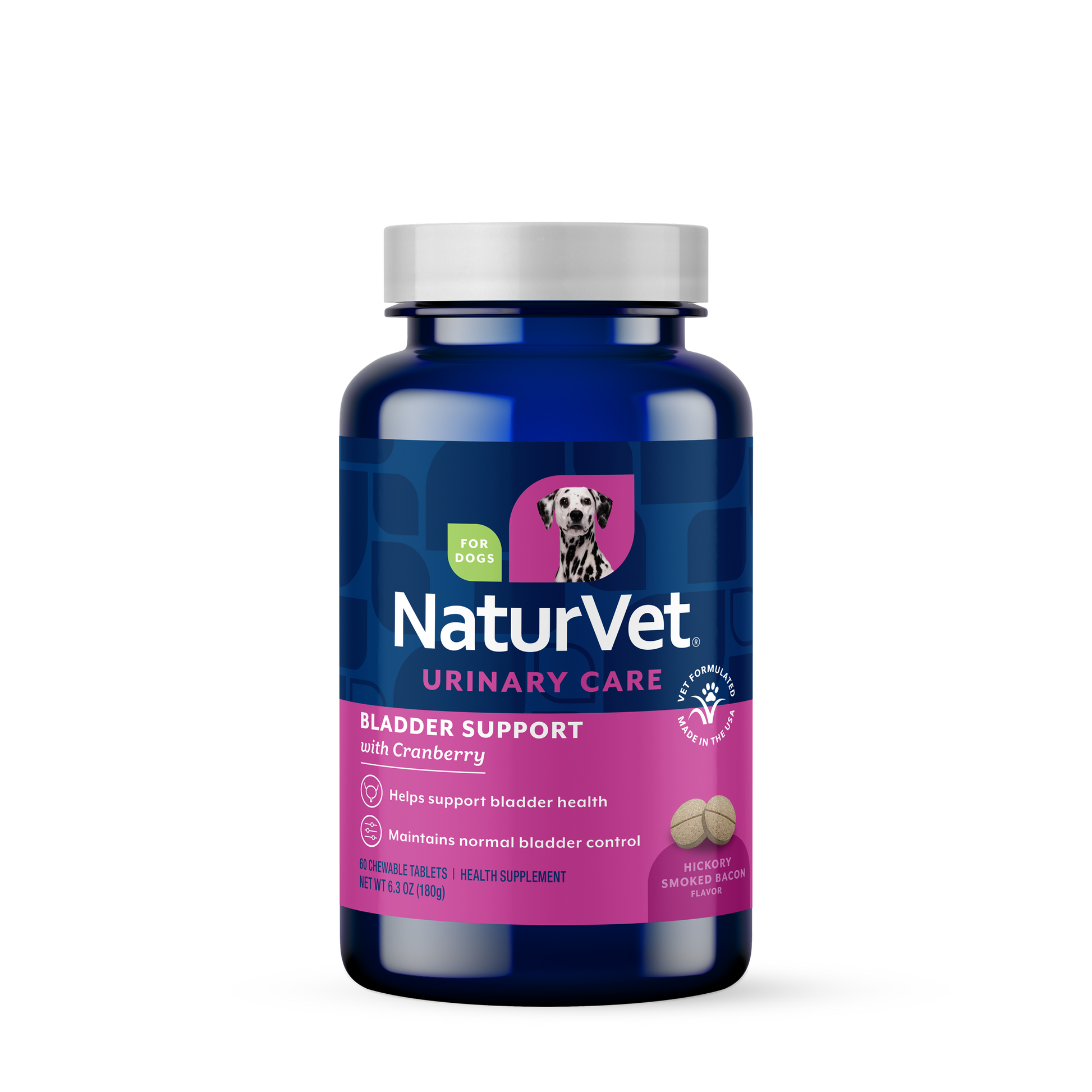 NaturVet Bladder Support for Dogs - 1 Tablet (pack of 60)
