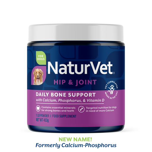 NaturVet Calcium-Phosphorus - Natural Calcium Powder for Dogs