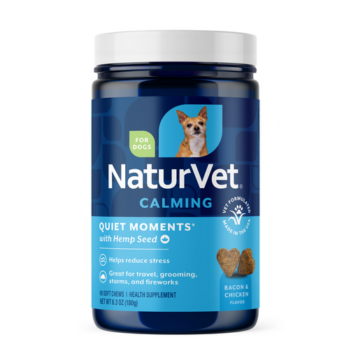 NaturVet Quiet Moments Hemp - Soft Chew - 180ct