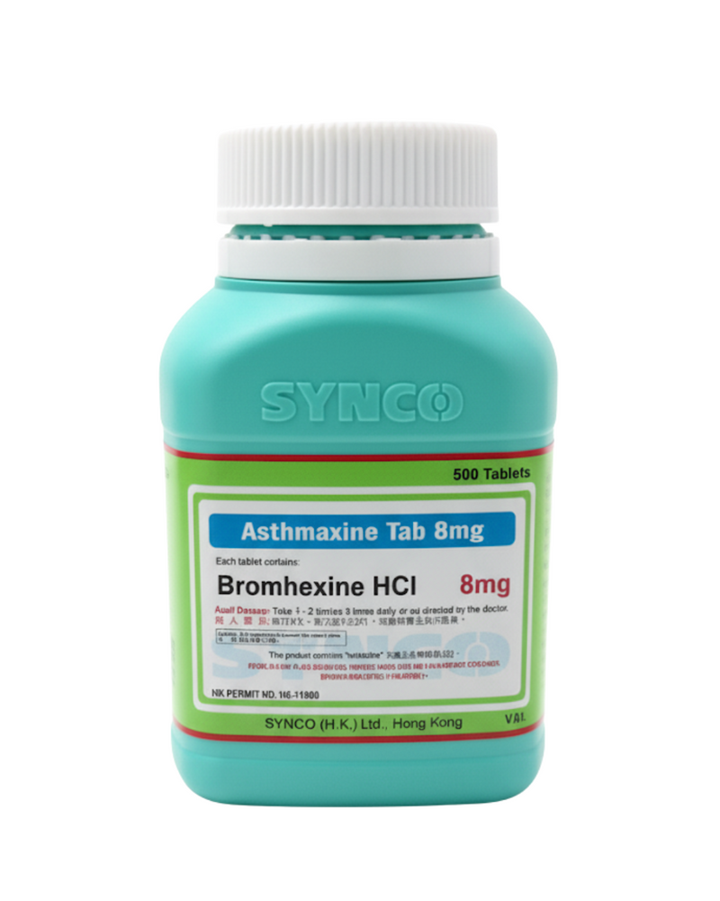 溴己新強效片 8 毫克 - 1 片