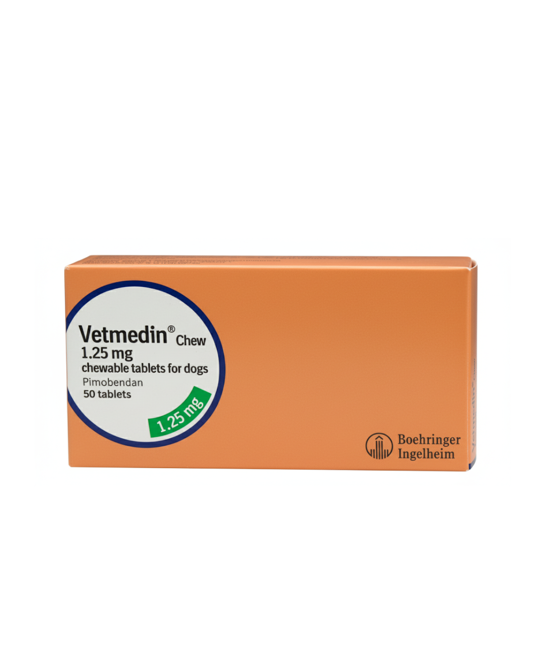 Vetmedin (Pimobendan) - Chewable 1.25mg - 50TABS - PetProject.HK