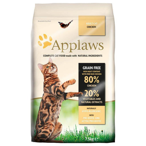 Applaws - Chicken Dry Adult Cat Food - 7.5KG - PetProject.HK