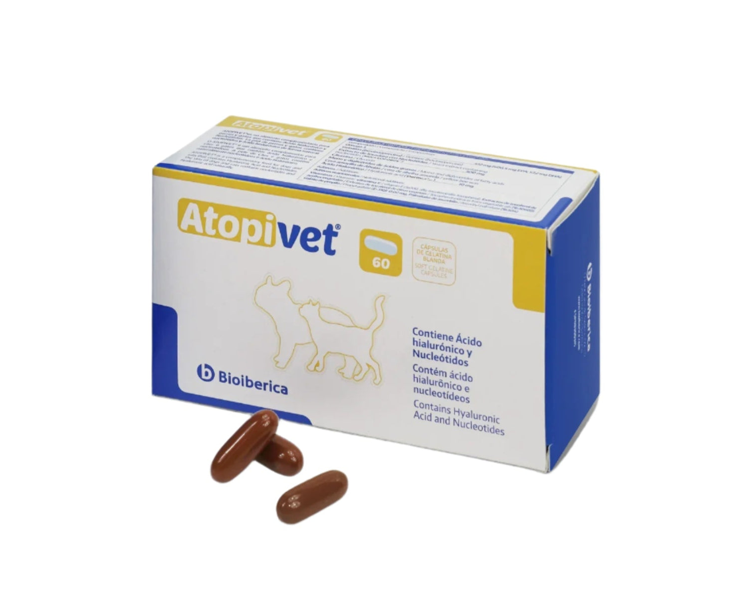Atopivet® Soft Gelatin Capsules for Dogs & Cats - 60CAPS - PetProject.HK