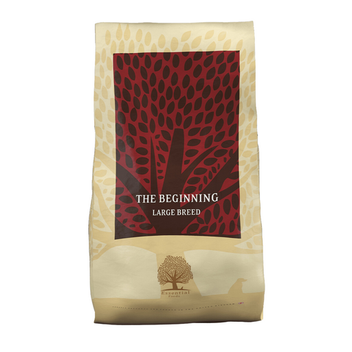 Essential Foods - Dry Dog Food The Beginning For Large Breed (Large Kibble) 10Kg Dogs