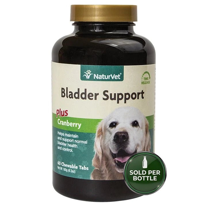 NaturVet Bladder Support for Dogs 60's - 1 Bottle