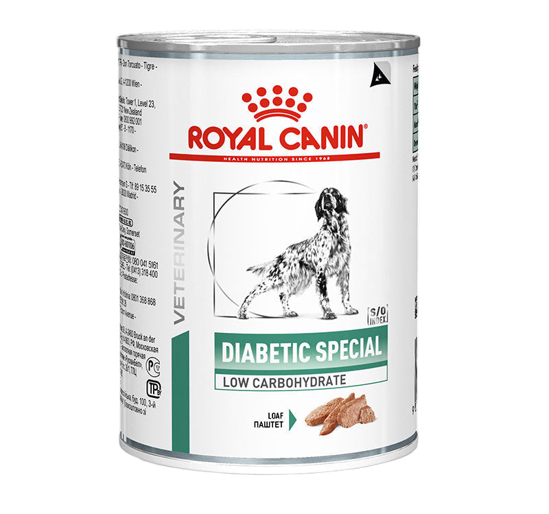Royal Canin - Veterinary Diet Diabetic Special Cans For Dogs 410G (Min. 12 Cans)