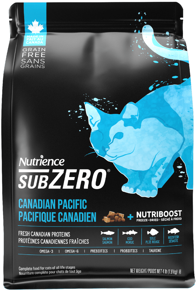 Nutrience - SubZero - 乾貓糧 - 加拿大太平洋鐵路貓糧配方 - 10磅